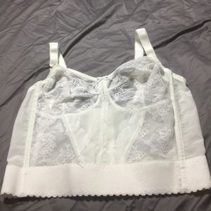 Bali White Corset 38C-NWOT